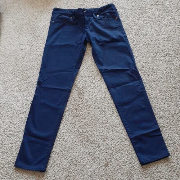 Lily Pulitzer 4 worth skinny navy pants, wore 1x - Picture 1 of 6